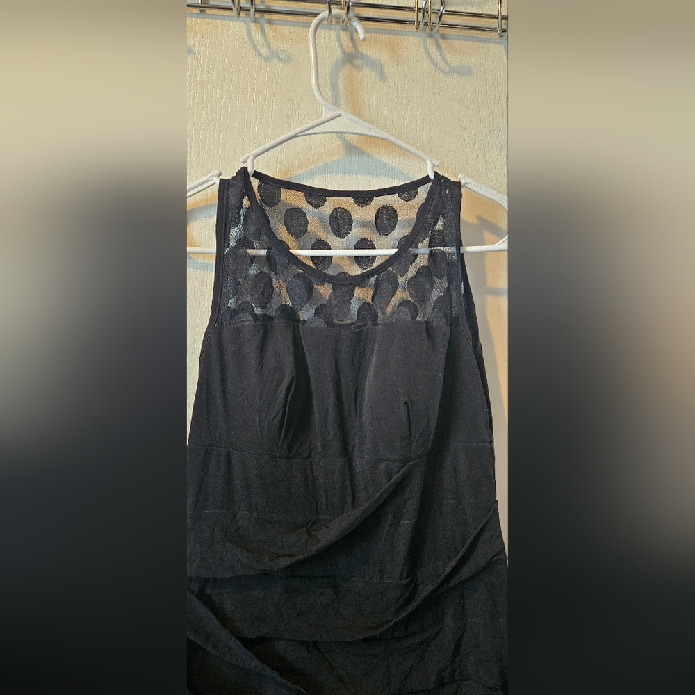 Connected Apparel Womens littlr black dress size M - Picture 2 of 5